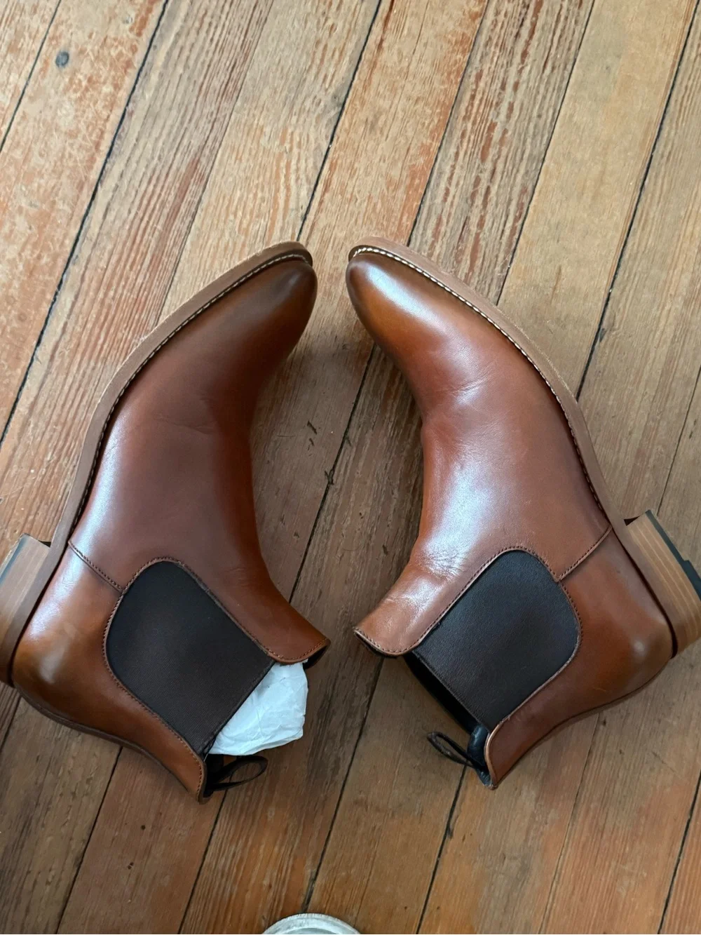 To Boot Men's Brown Leather Chukka Chelsea Boot